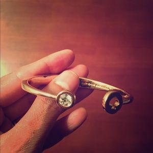 Kate Spade Spot The Spade Open Hinge Gold Bracelet